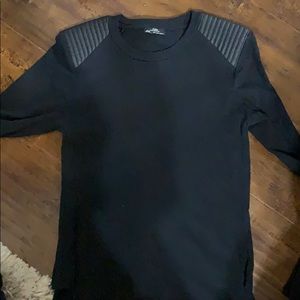 Zara Long sleeve black top